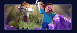 Minecraft gameplay